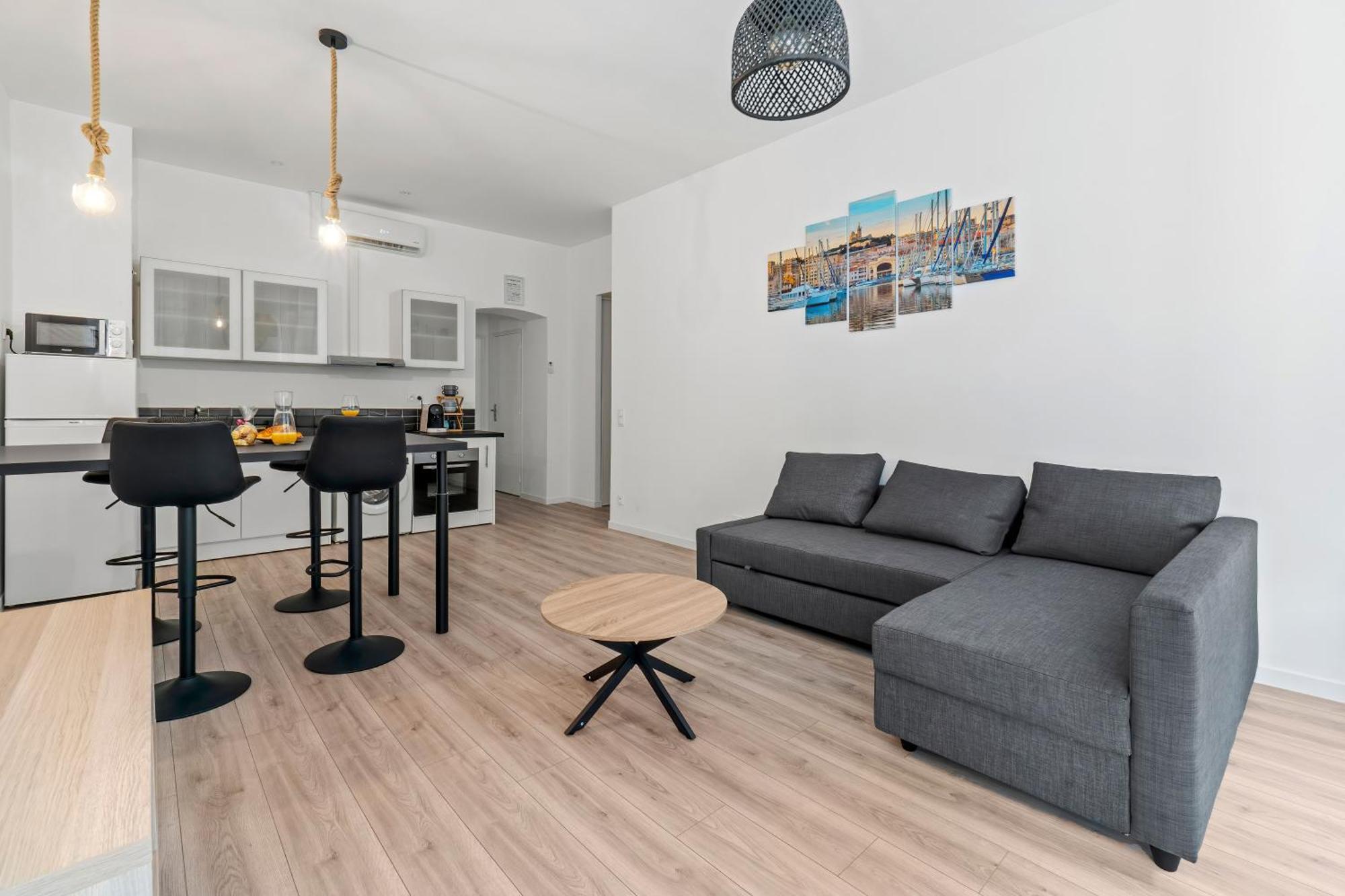 Spacieux T2 Vieux Port Opera مارسيليا المظهر الخارجي الصورة